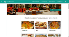 Desktop Screenshot of cucina-marocchina.com